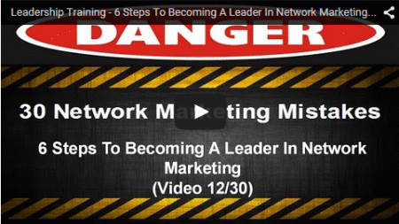 6 steps to becoming a leader in network marketing