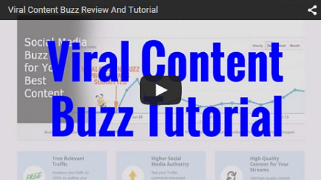 viral content buzz review tutorial