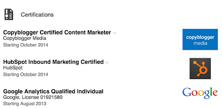 linkedin certifications