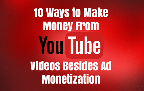 how to make money besides adsense