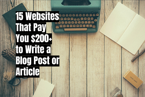 Earn Money Online: 92 Websites That Pay Writers $50+