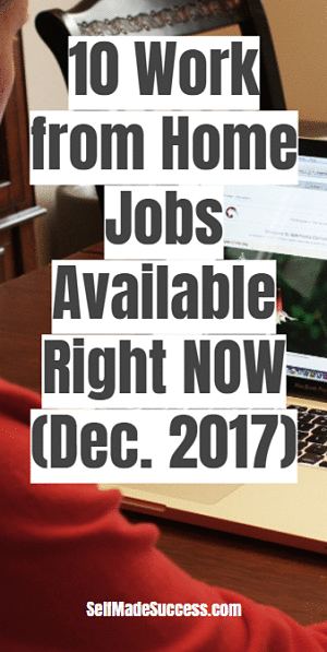 10 Work from Home Jobs Available Right Now (Dec 2017)