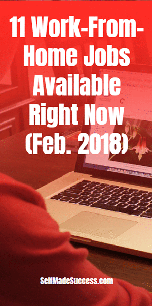 11 Work-From-Home Jobs Available Right Now (February 2018)