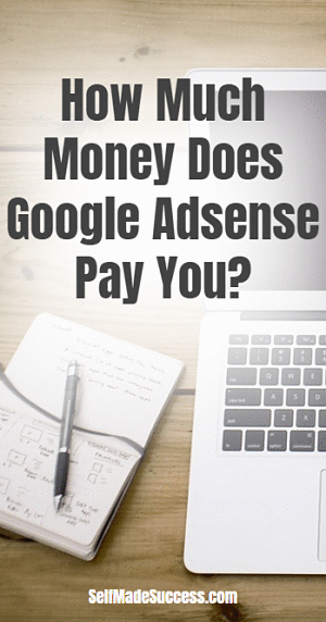 how much money does google adsense pay you 