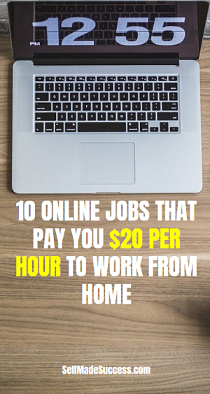 10 online jobs that pay you $20 per hour to work from home