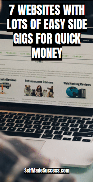 7 websites with lots of easy side gigs for quick money 
