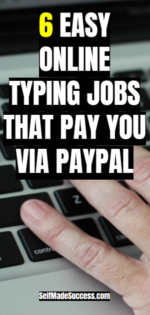 6 easy online typing jobs that pay you via paypal