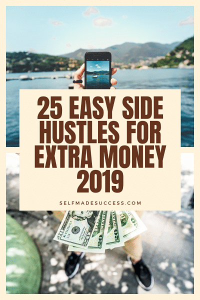 25 easy side hustles for extra money 2019