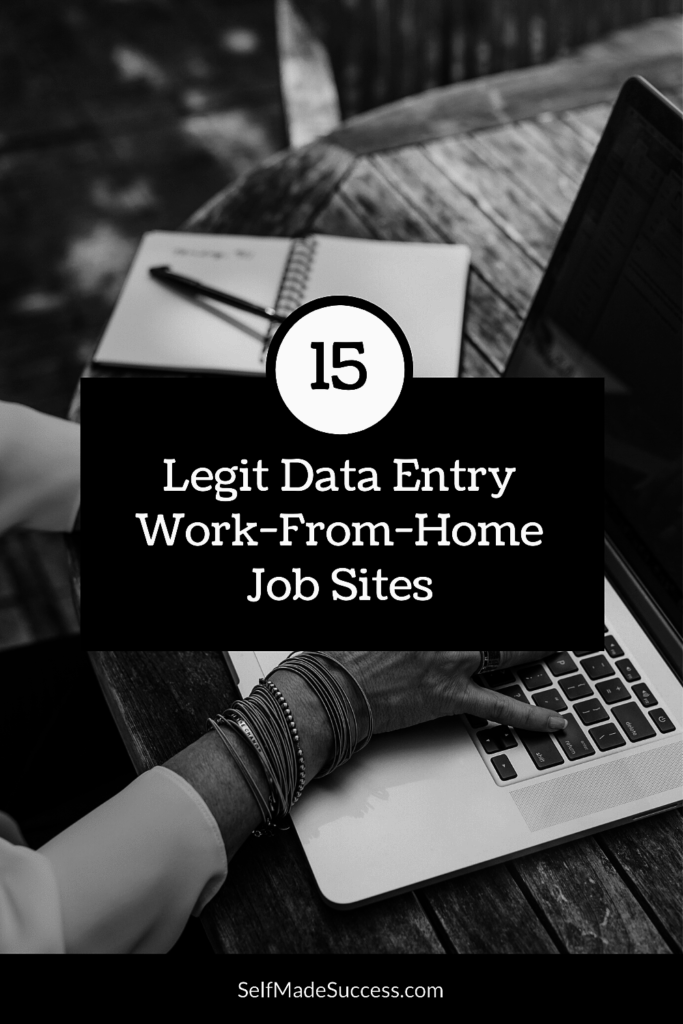 15 Legit Data Entry Work From Home Job Sites 2020 Self Made Success