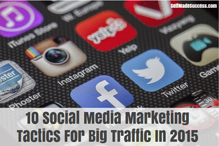 10 Social Media Marketing Tactics For Big Traffic In 2015
