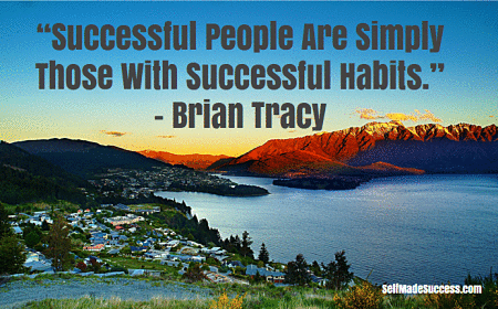 Successful People Are Simply Those With Successful Habits