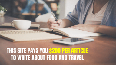 cultures and cuisines pays you $22 per article to write about food and travel