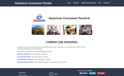 American Consumer Panels Work-From-Home Jobs and Side Gigs
