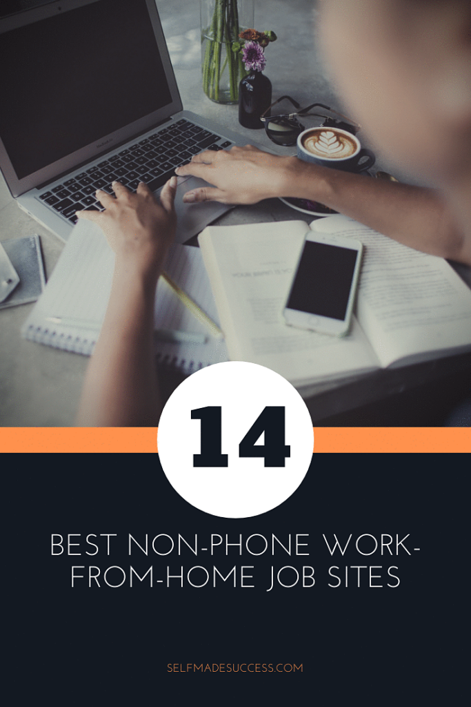 14 best non-phone work-from-home job sites