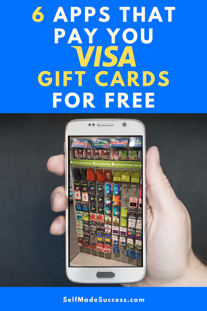 6 Apps That Give You Visa Gift Cards for Free 
