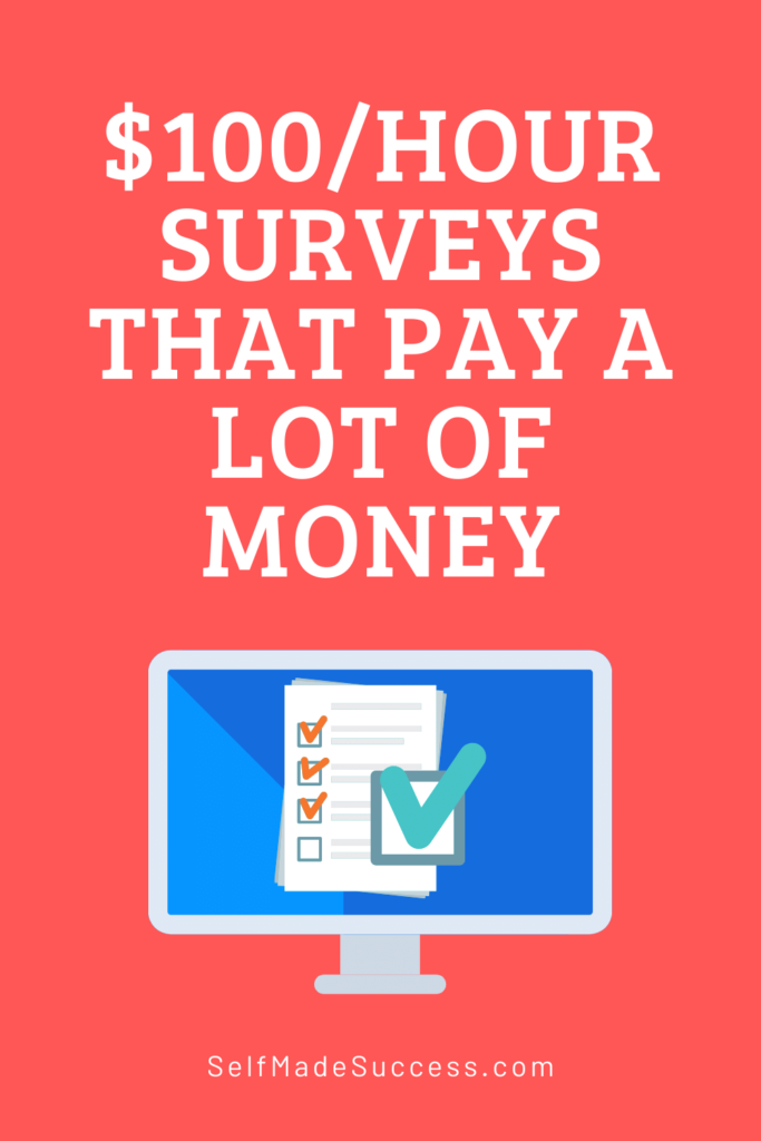 $100/Hour Surveys That Pay A LOT of Money - Make Money Online