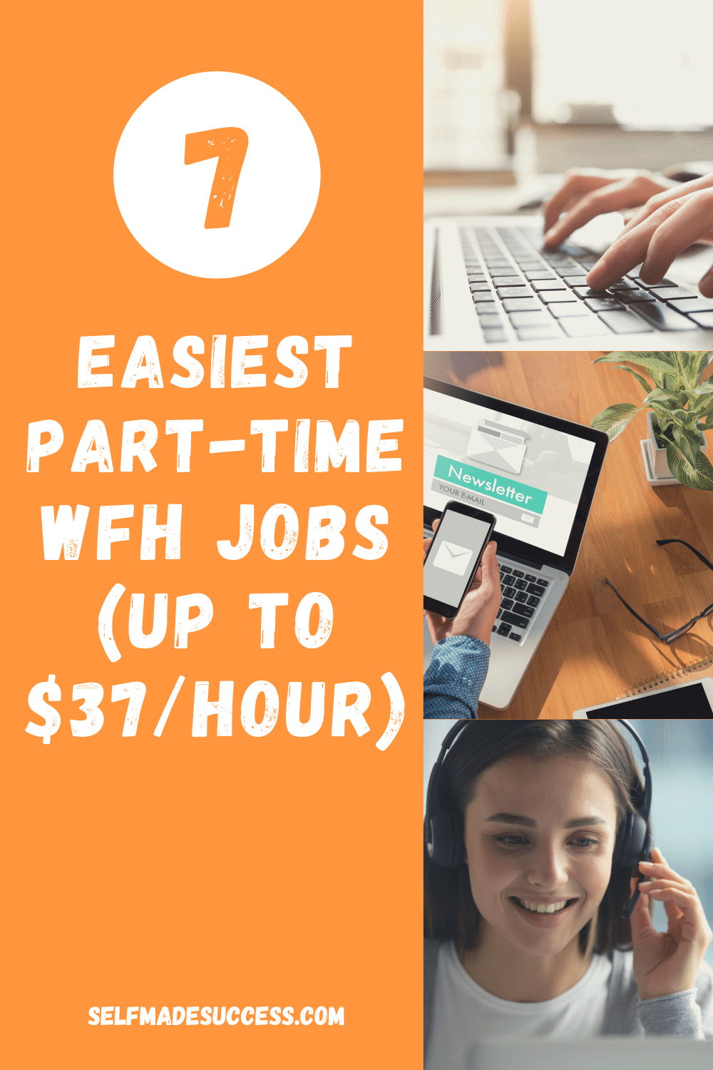 8 PartTime WorkFromHome Jobs (Up to 37/Hour) SelfMade Success