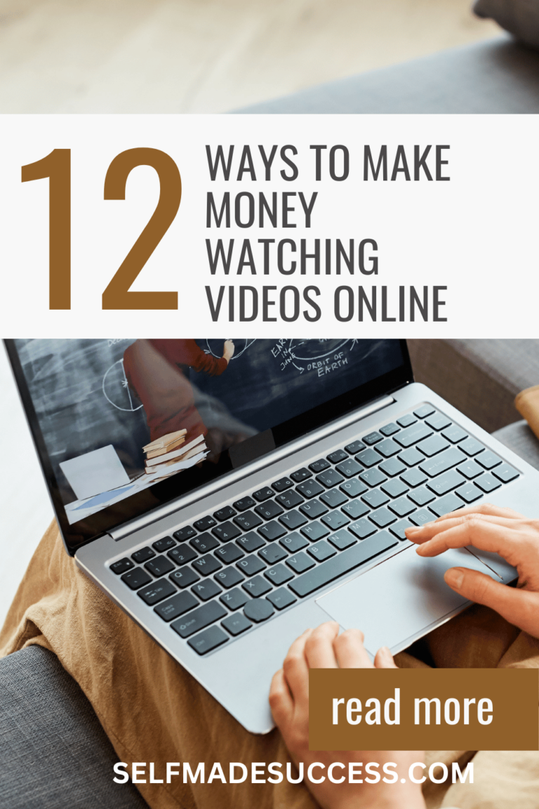 How To Make Money From Watching Videos